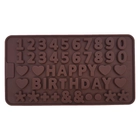 Happy Birthday csoki szilikonforma