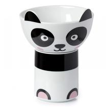 Panda kerámia bögre és tál