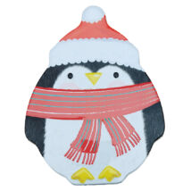 Karácsonyi fémdoboz - Pingvin