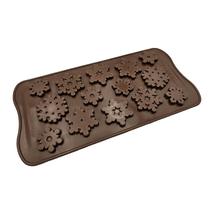 Hópehely bonbon szilikon forma - 15 adagos