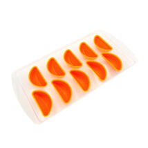 Narancs forma jégkockatartó