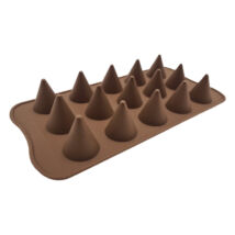 Kúp alakú bonbon szilikon forma - 15 adagos