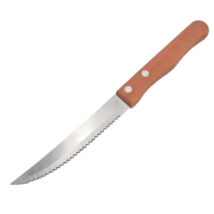 Konyhai kés fa nyéllel recés - 21cm #2