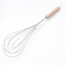 Habverő fa nyéllel 34 cm