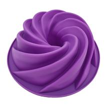 Kuglóf szilikon forma - csavart - 21,5cm