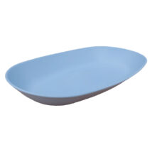 Ovális műanyag tányér - 25cm