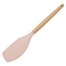 Szilikon spatula, hablapát 32cm - rózsaszín