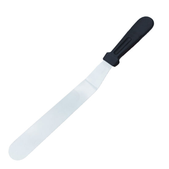 Hajlított cukrász spatula műanyag nyéllel - 32cm