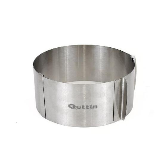 Quttin kerek állítható tortakeret 16-30cm