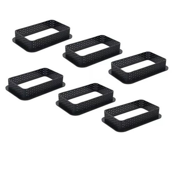 Tarte forma - 6db - téglalap