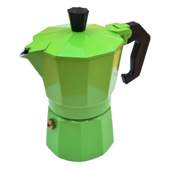 Kotyogós kávéfőző 2 személyes - zöld