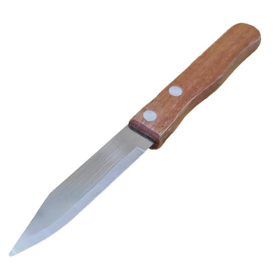 Konyhakés fa nyéllel 18cm