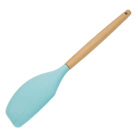Szilikon spatula, hablapát 32cm - zöld
